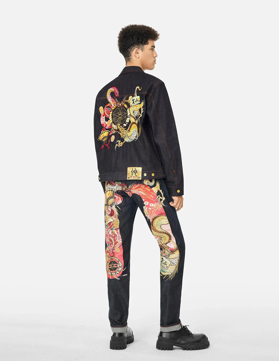 2025 Limited Edition Year of the  Snake Relax Fit Denim Jacket