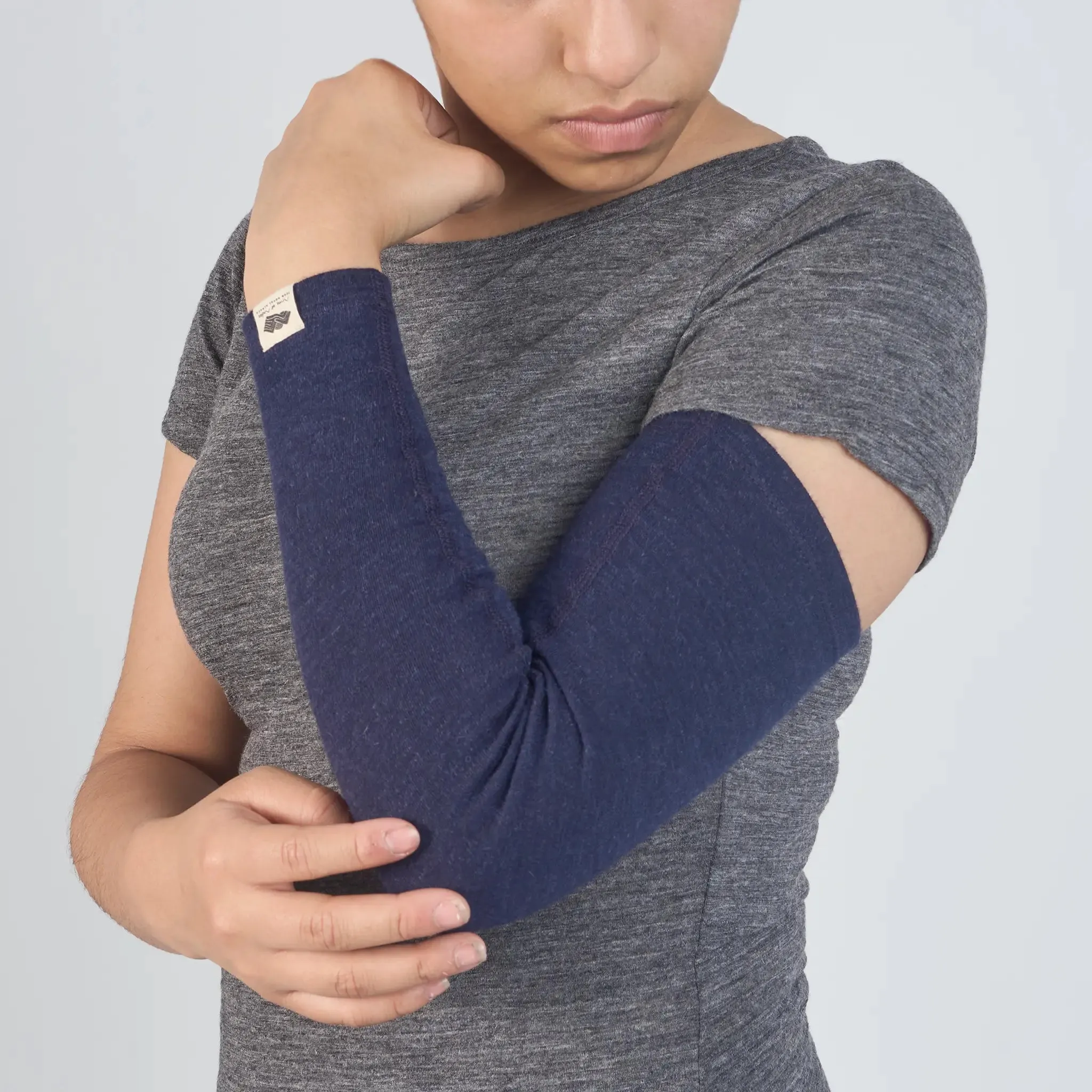 Alpaca Wool Arm Sleeve: 300 Lightweight