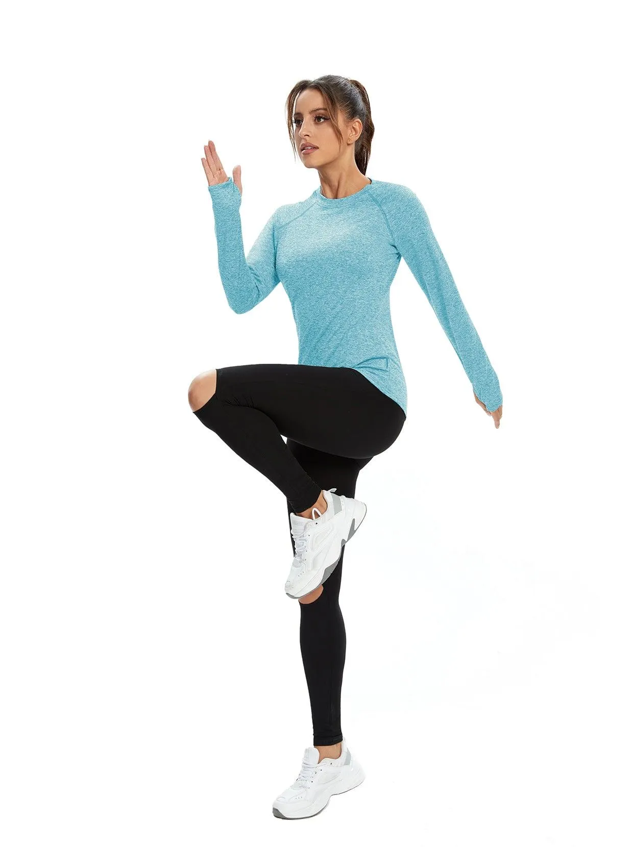 Basic Crew-neck Thermal Underwear for Women