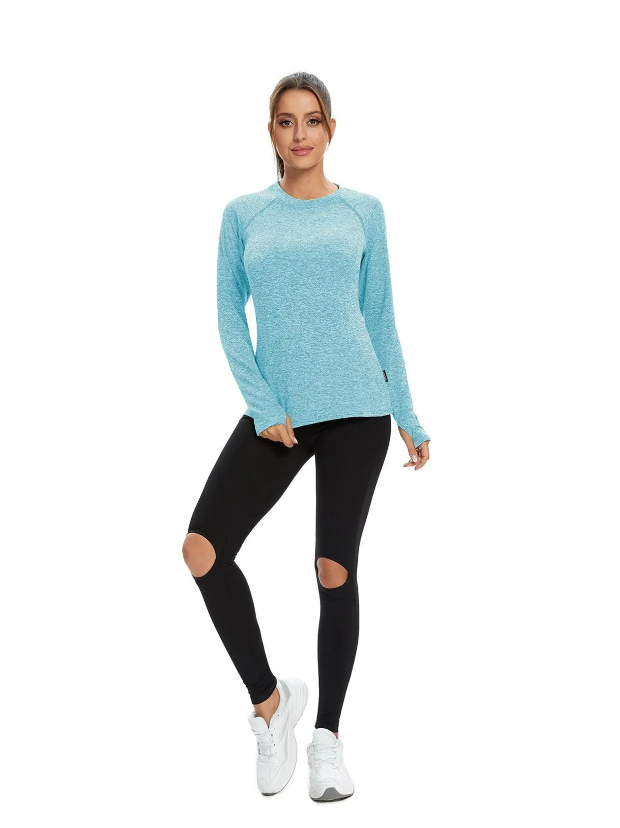 Basic Crew-neck Thermal Underwear for Women