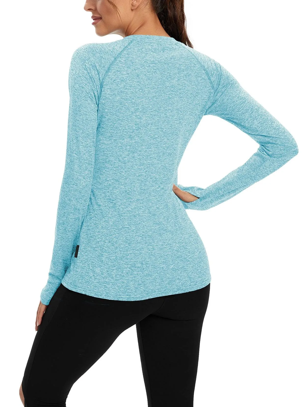 Basic Crew-neck Thermal Underwear for Women