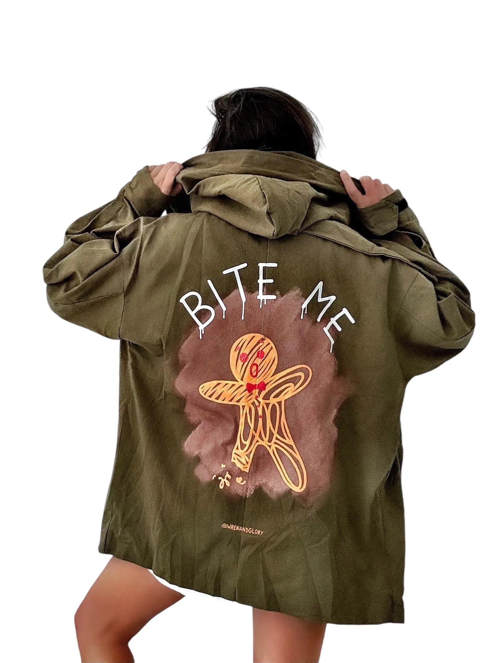 'Bite Me' Hooded Jacket