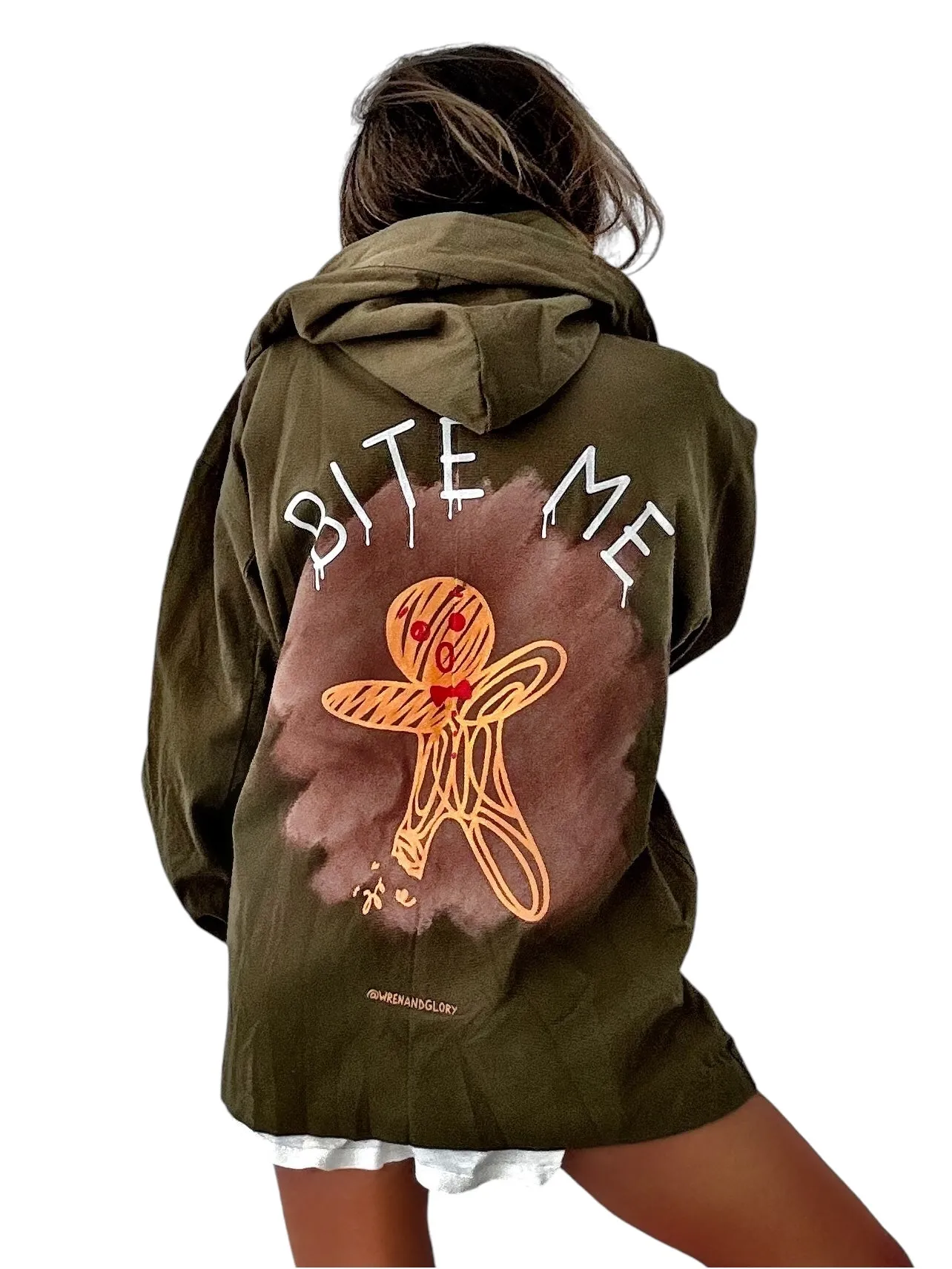 'Bite Me' Hooded Jacket