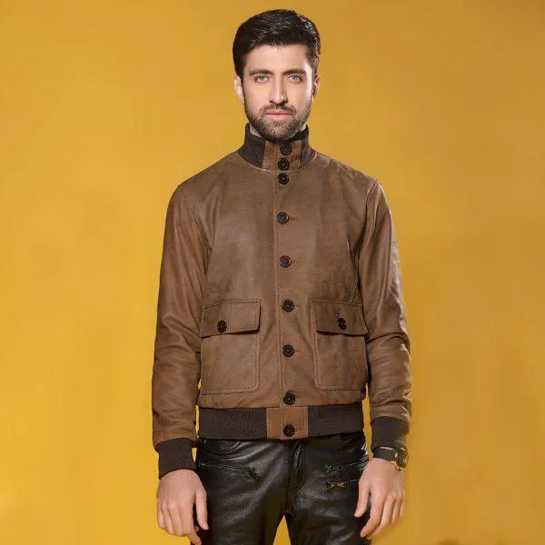 Bomber Leather Jacket - Special Edition | Kaptan