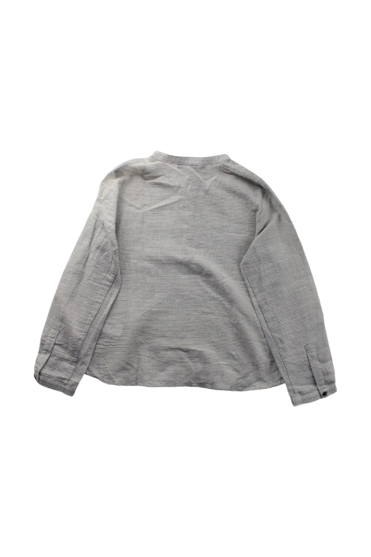 Bonpoint Long Sleeve Henley Shirt - Size 6T