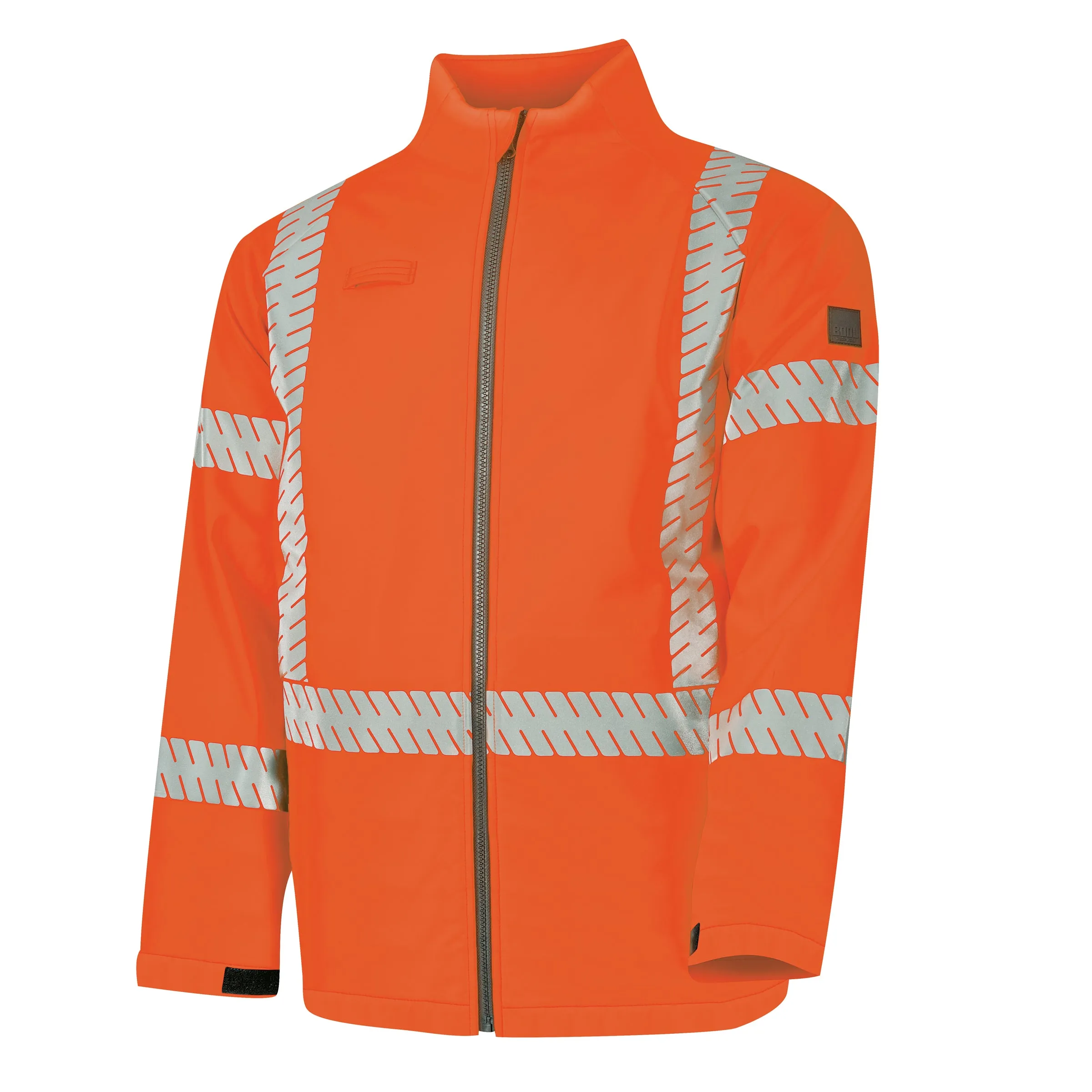 Bool Hi Vis FR & Anti Static Softshell Jacket c/w Segmented FR Tape (Orange) BW1300T5