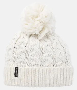 Burton Zippy Fleece Lined Beanie 2024 Stout White