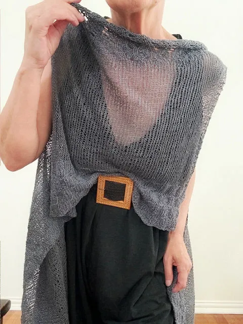 Chiara vest, knit kit