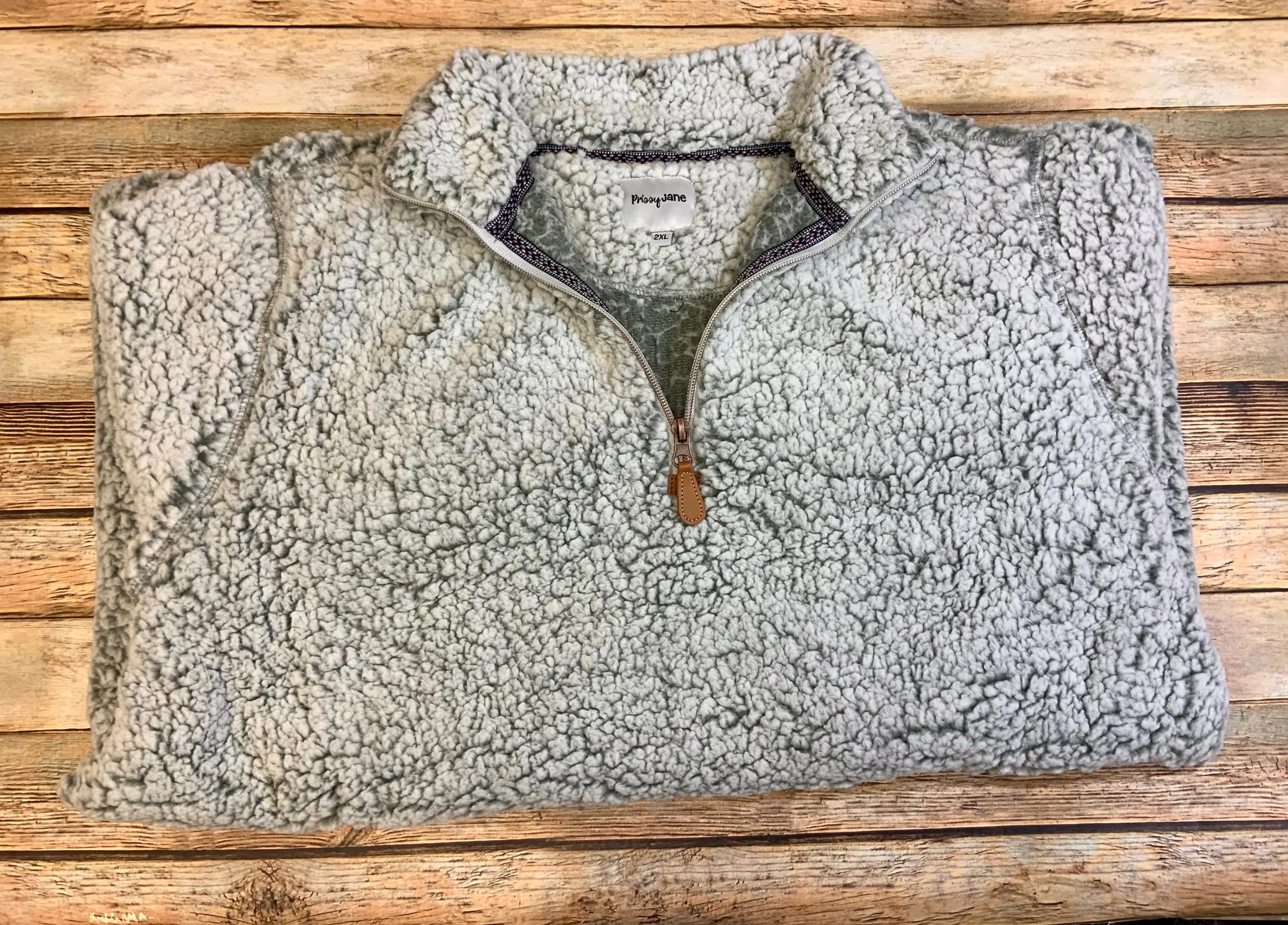 Frosty Fleece Sherpa Quarter Zip Pullovers and Jackets