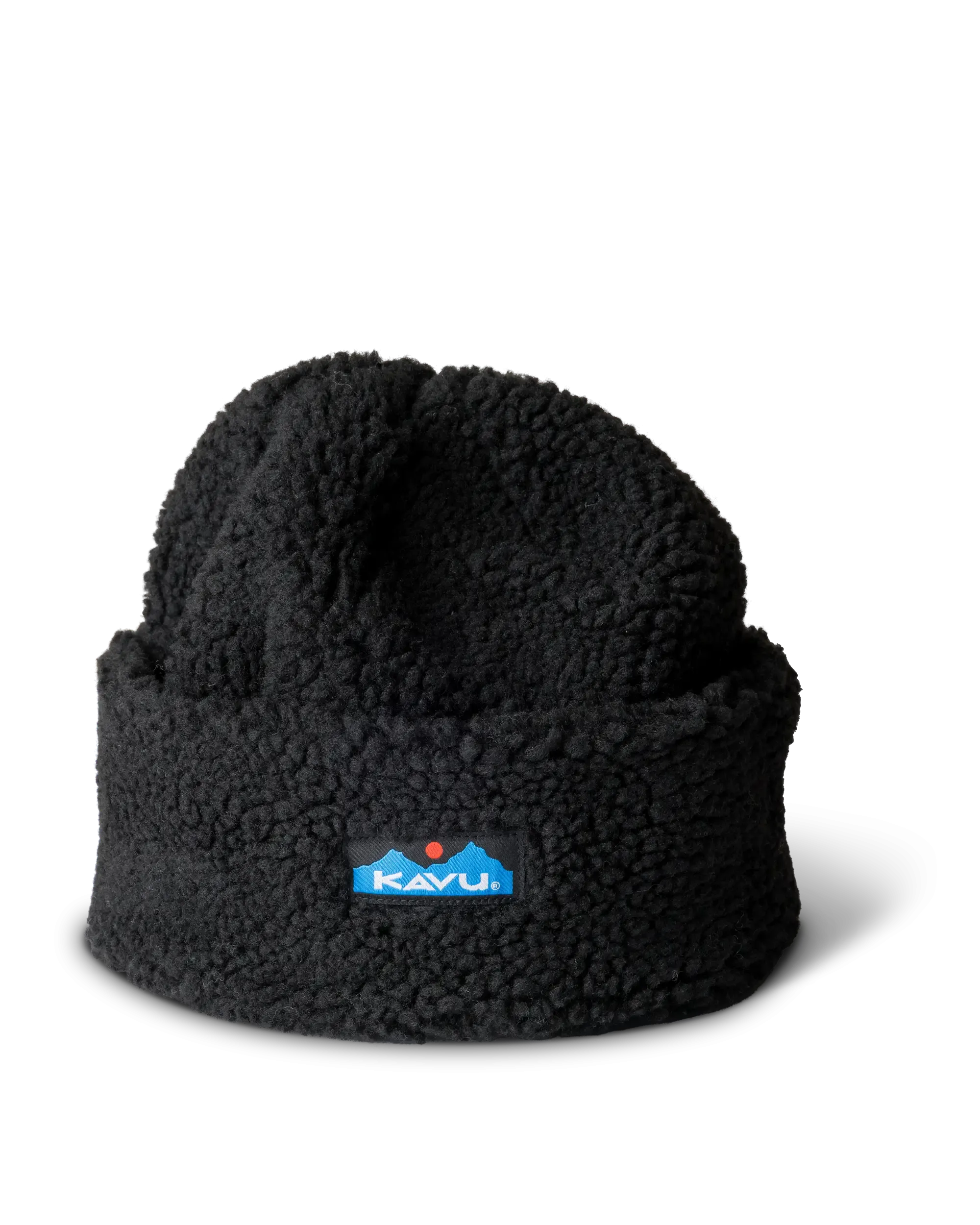 Fur Ball Beanie in Moonless Night