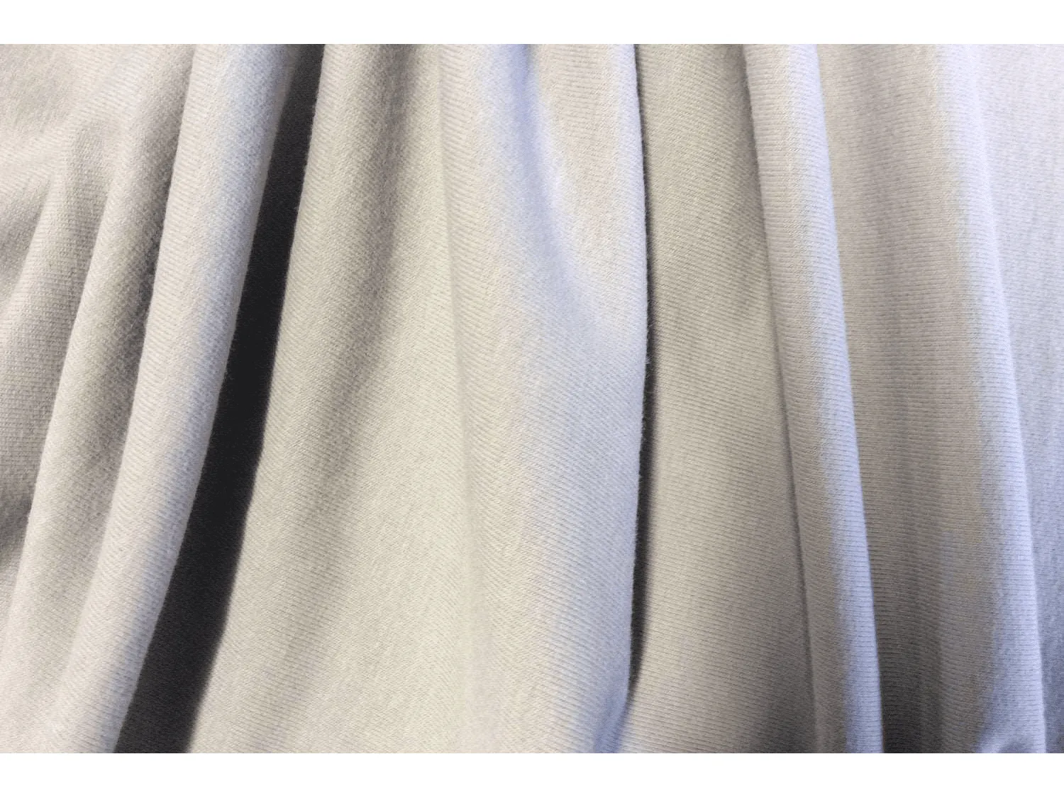 GREY Stretch Jersey - Soft Jersey Fabric 190gsm 155cm