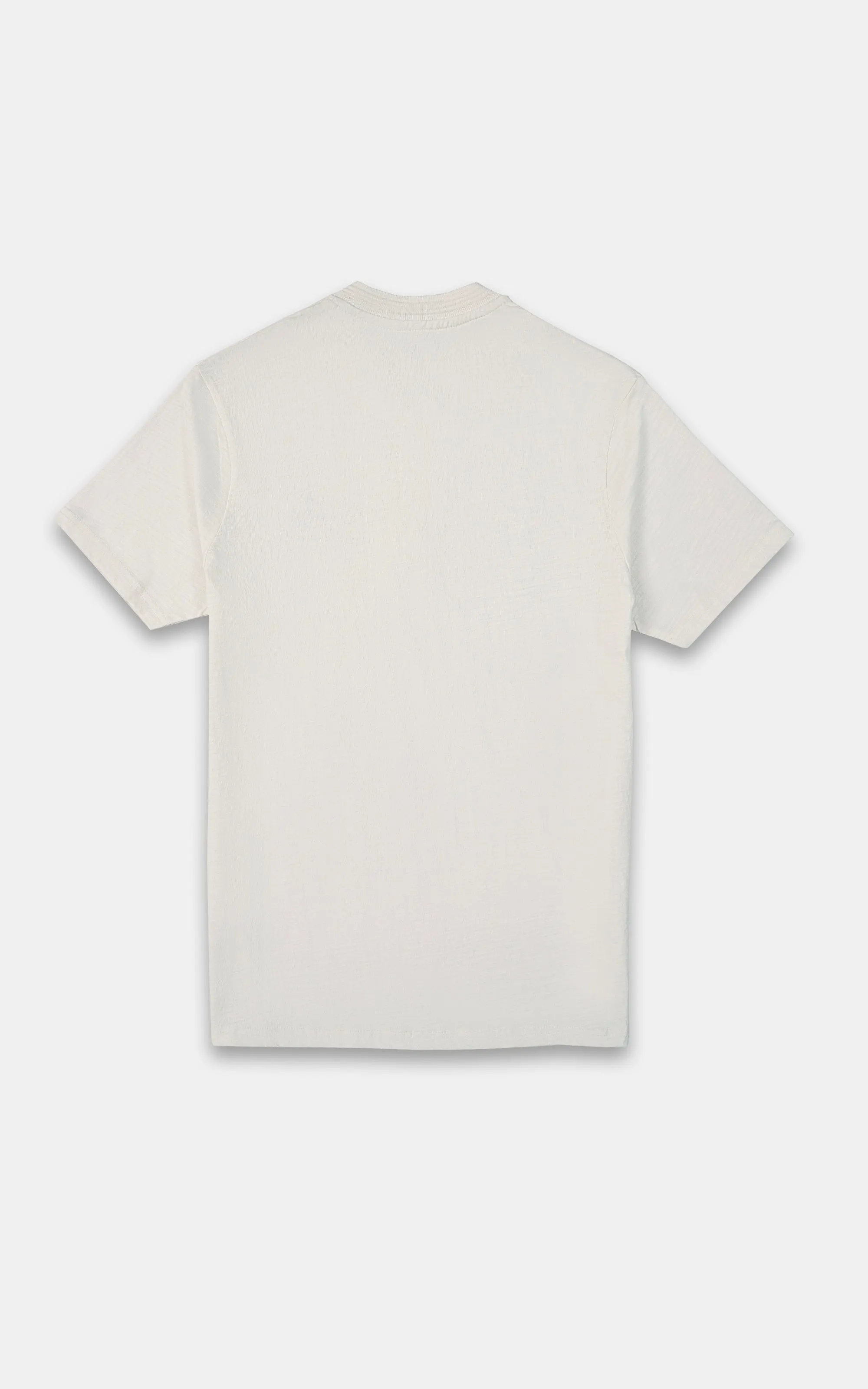 HENLEY T-SHIRT OFF WHITE