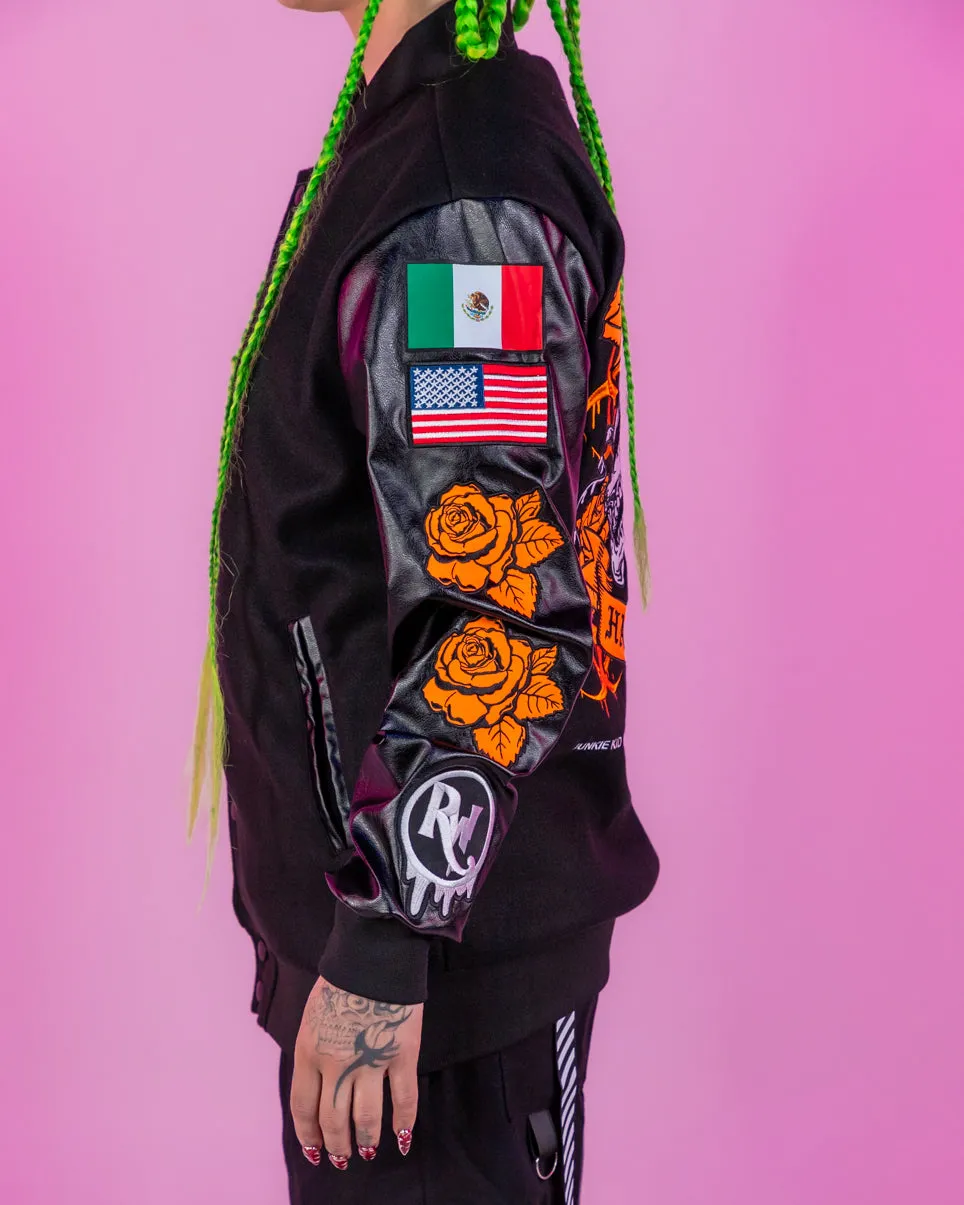 Junkie Kid x Rave Wonderland Bomber Jacket