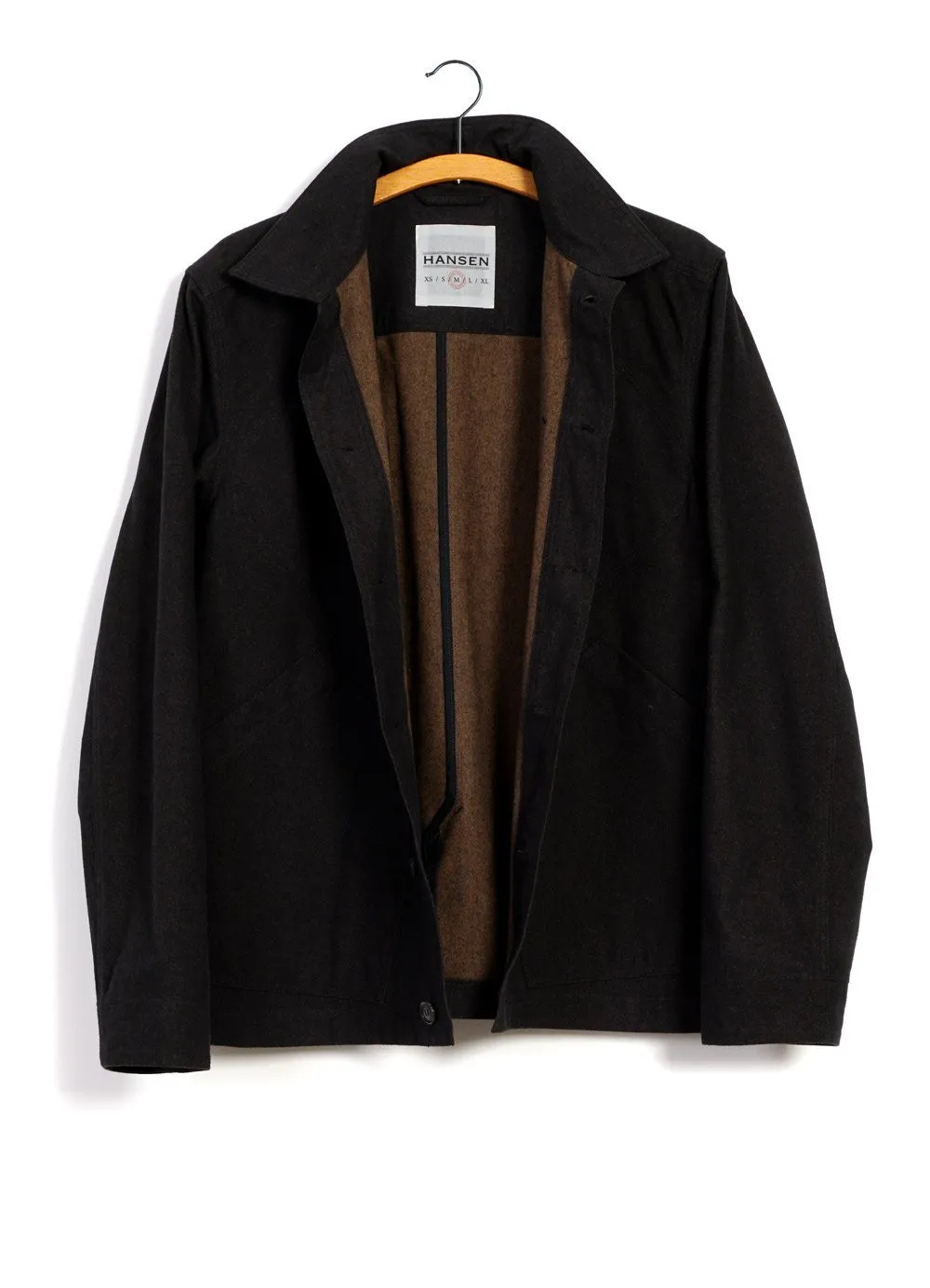 LAURITZ | Refined Work Jacket | Nero