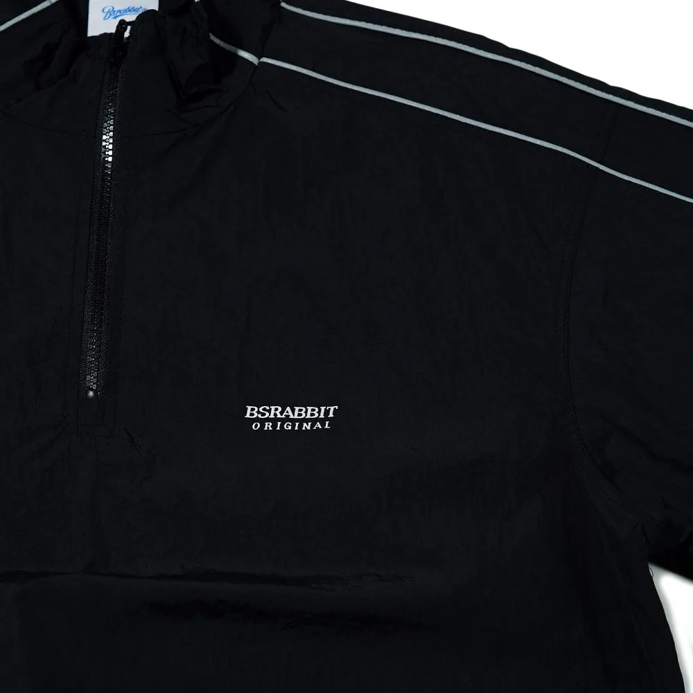 LIGHTWEIGHT ANORAK JACKET BLACK