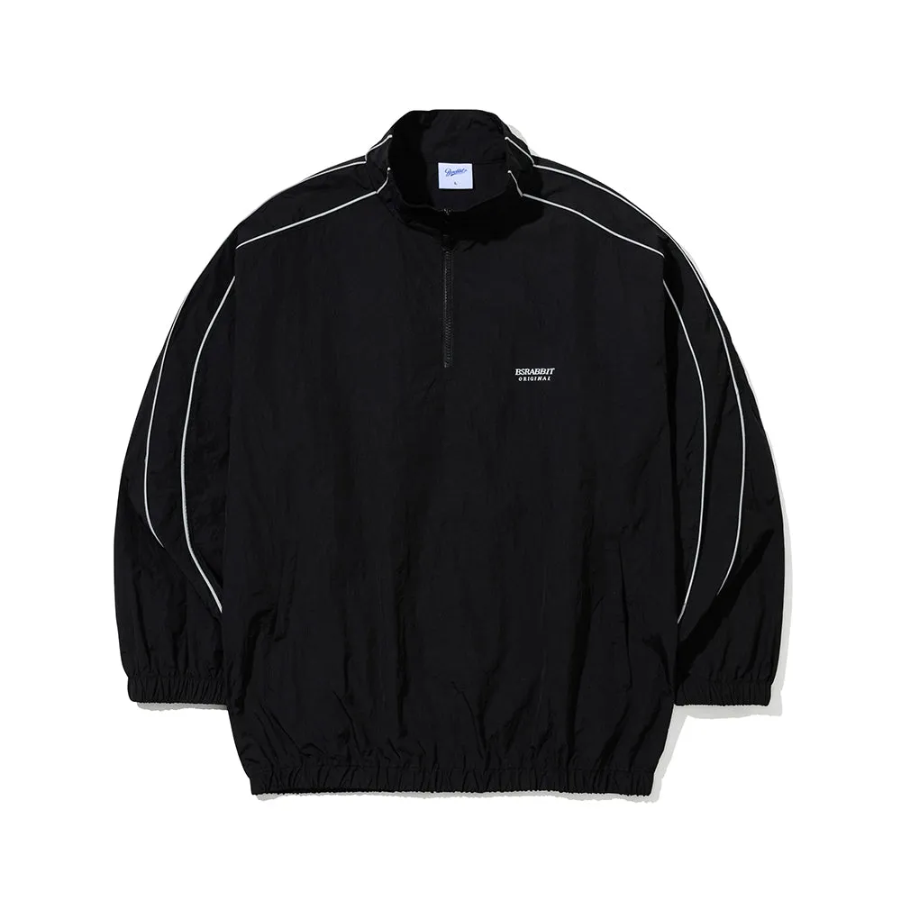 LIGHTWEIGHT ANORAK JACKET BLACK