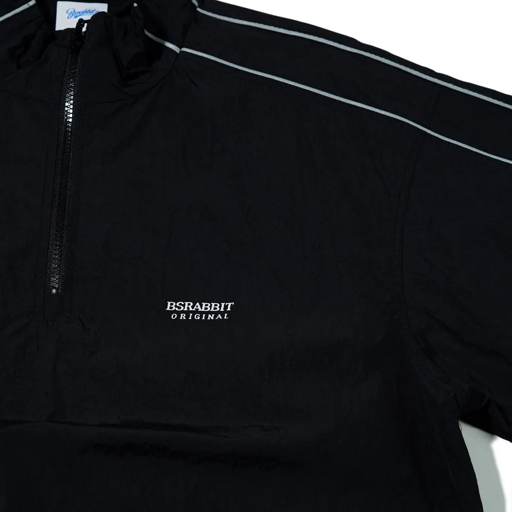 LIGHTWEIGHT ANORAK JACKET BLACK