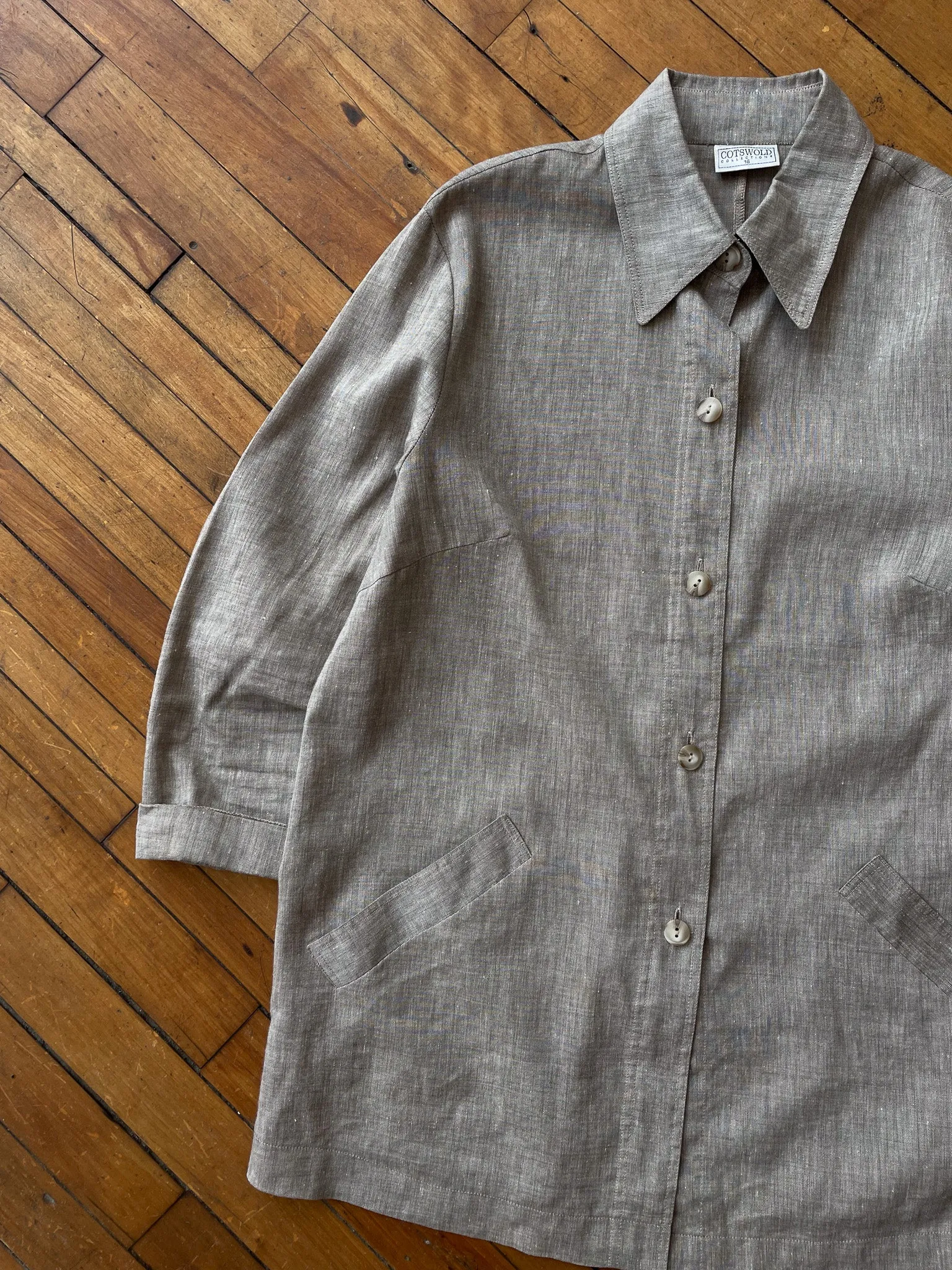 Lightweight Linen Jacket—[S/M]