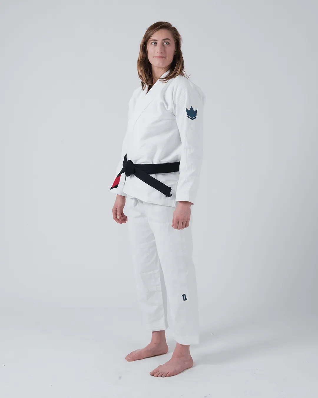 Limited Edition - The ONE Women's Jiu Jitsu Gi - Smoke Blue - White