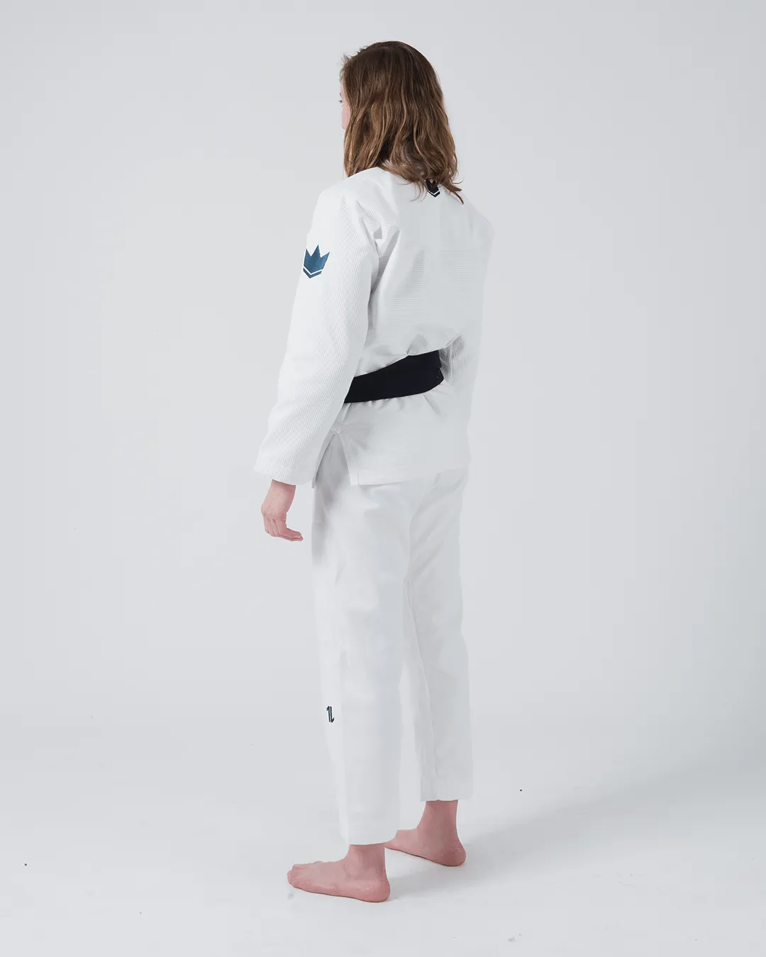 Limited Edition - The ONE Women's Jiu Jitsu Gi - Smoke Blue - White