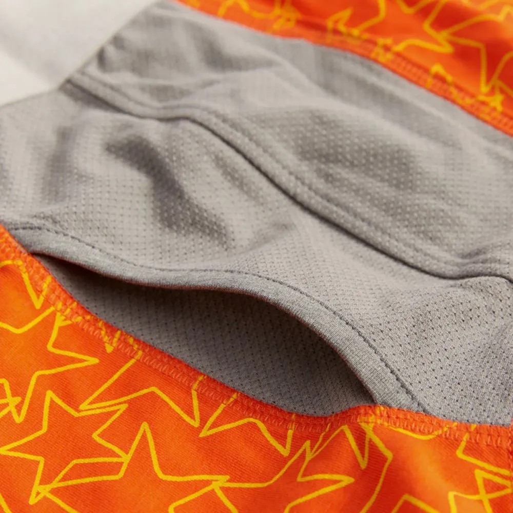 Mens Bamboo and Organic Cotton Underwear - Yellow Popstars