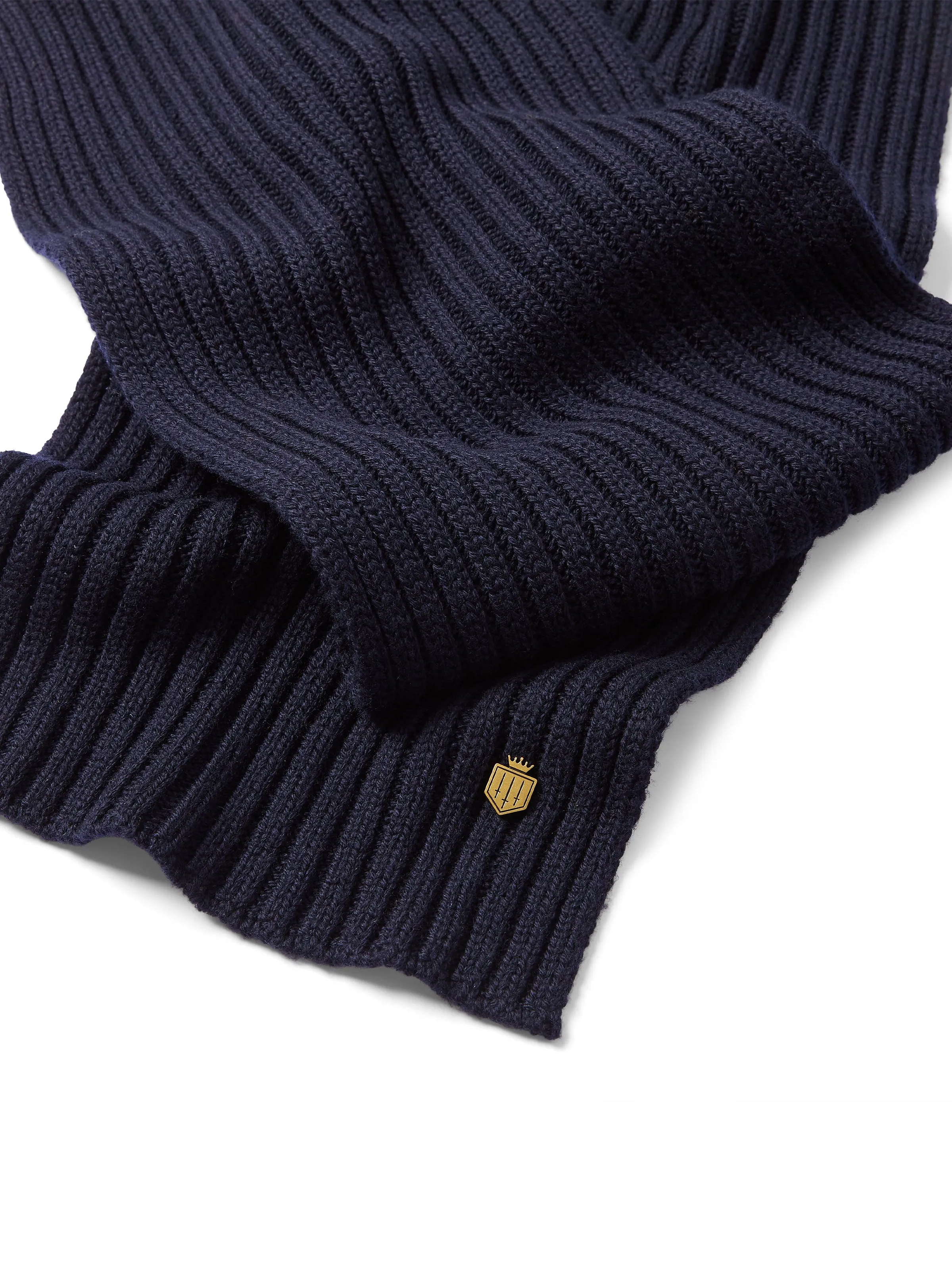 Men's Signature Scarf - Navy