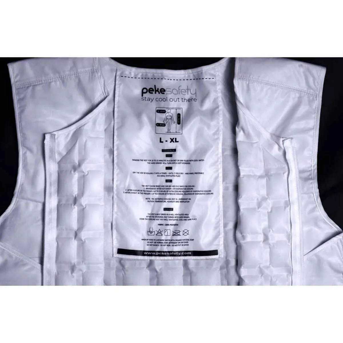 Peke Safety Hydrogel 05 Pro Cooling Vest