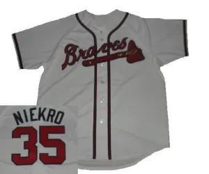 Phil Niekro Atlanta Braves Home Jersey