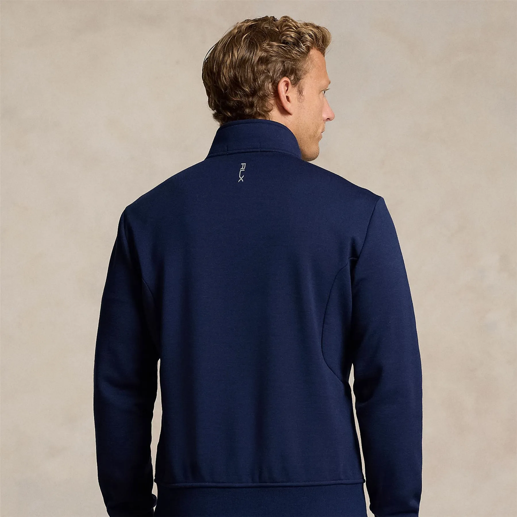 RLX Heavytech Wool Half Zip Jacket Refined Navy - AW24