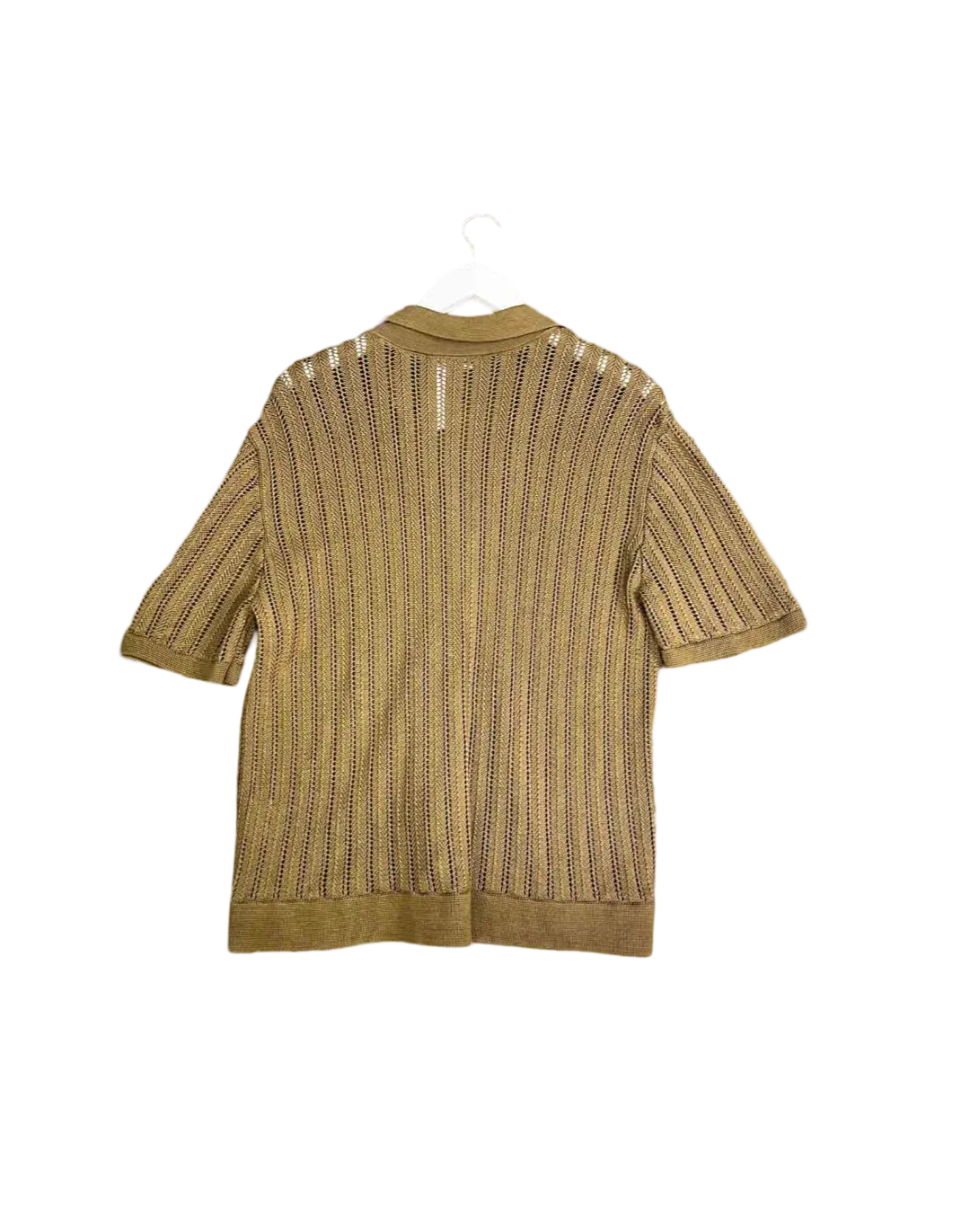 Size 12 | Assembly Label Brown Cotton Knit Top