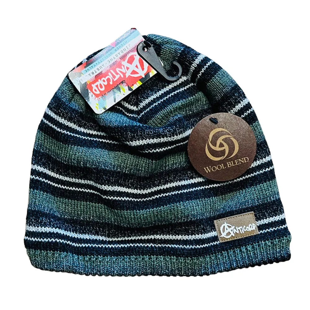 Striped Lined Beanie