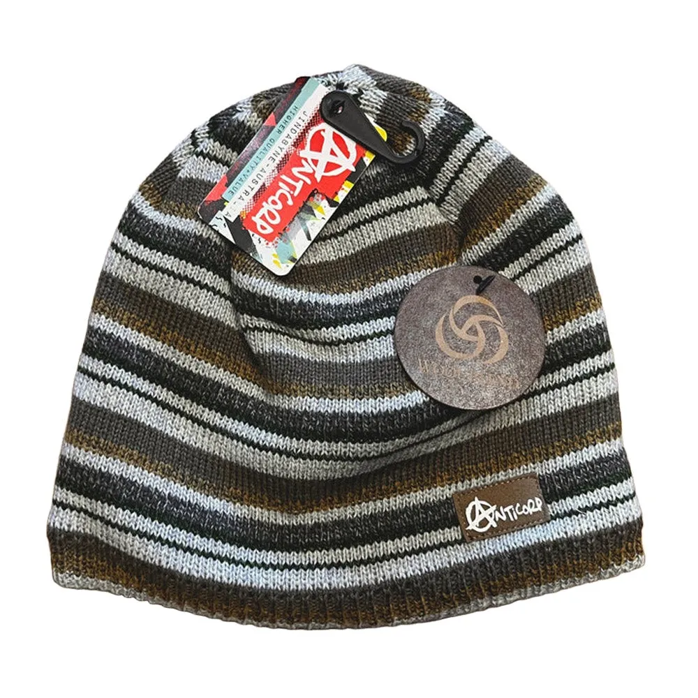 Striped Lined Beanie