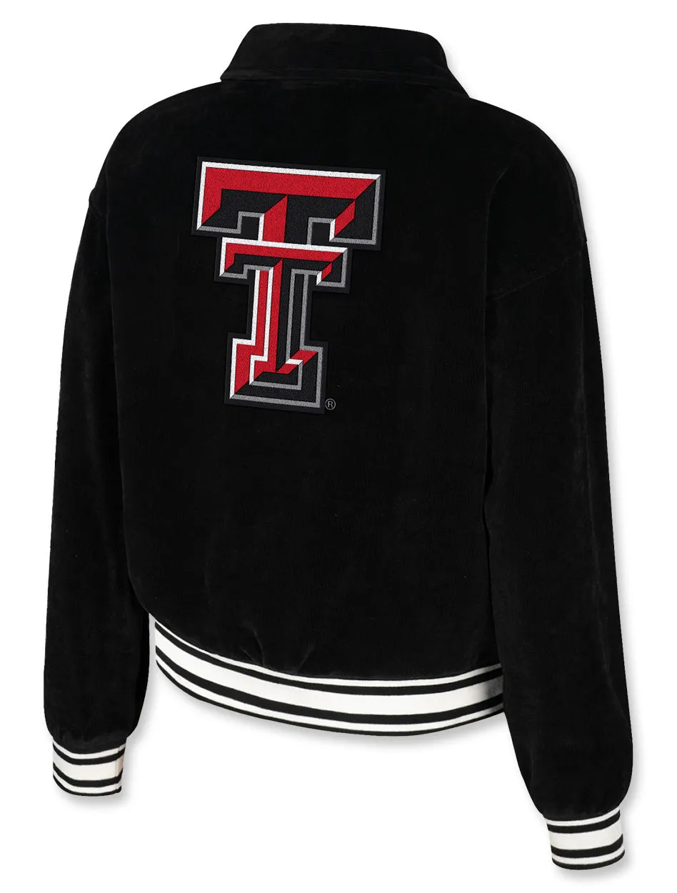 Texas Tech Arena "Limo" Women's Corduroy Bomber