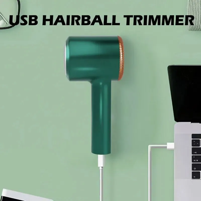 USB Rechargeable Clothes Lint Remover & Hair Ball Trimmer