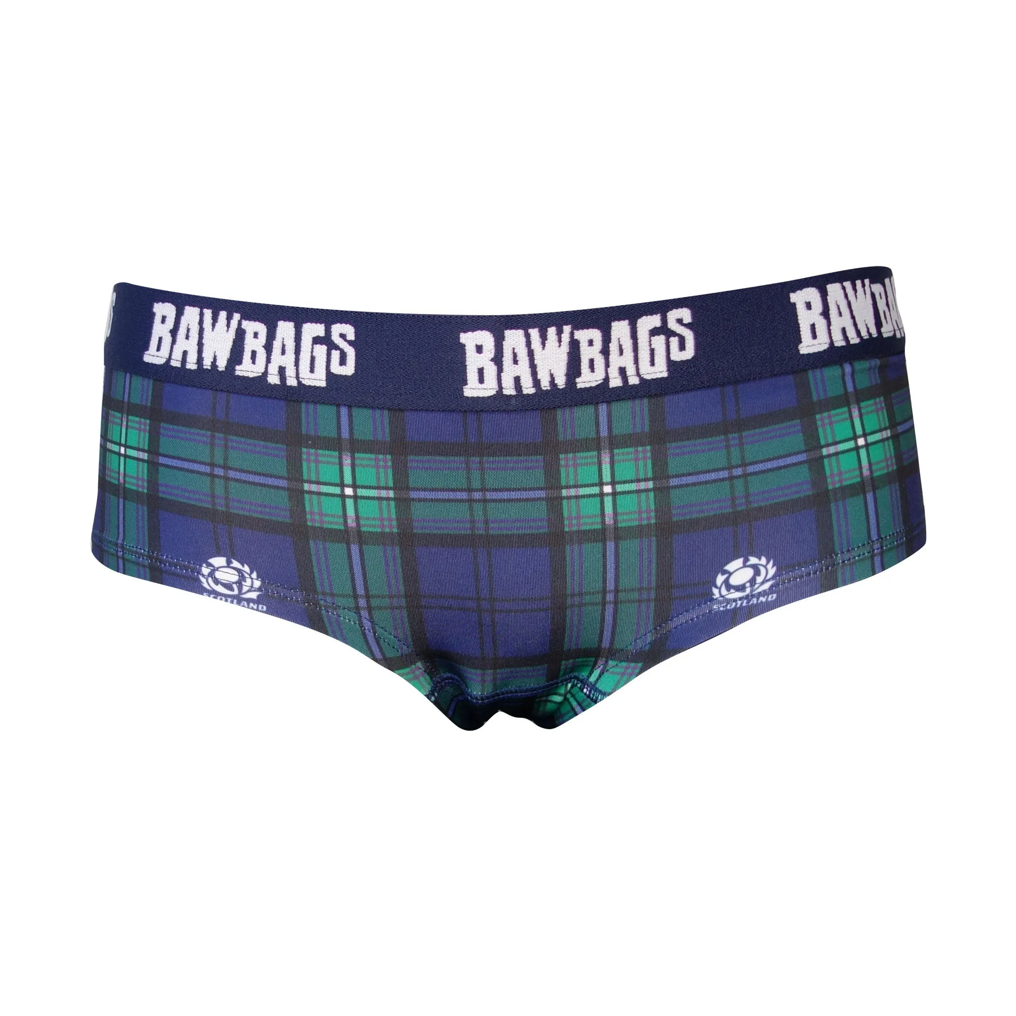 Women's Cool De Sacs Scotland Rugby Tartan Technical Underwear