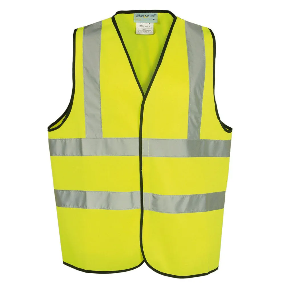 Yellow High Visibility 120 GSM knitted EN471 Certified Waistcoat